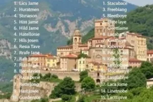 nomes italianos