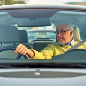 motoristas com mais de 70 anos