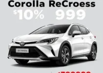 queima de estoque Toyota Corolla Cross