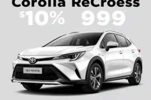 queima de estoque Toyota Corolla Cross