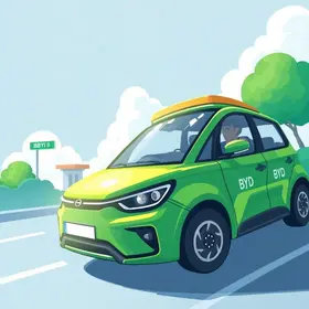 BYD motoristas de aplicativo