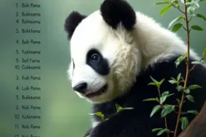 nomes para pandas