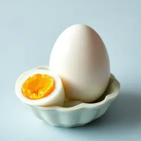 Ovo de galinha inteiro cozido