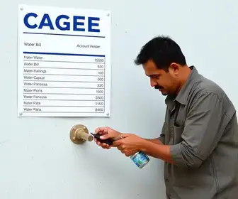 trocar titularidade de conta de água