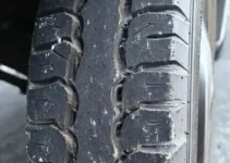 detalhe no pneu